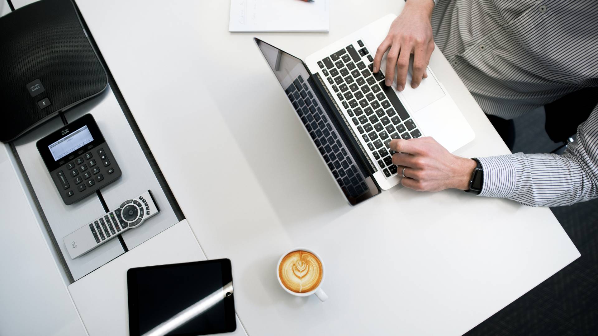 Arbeitender Manager